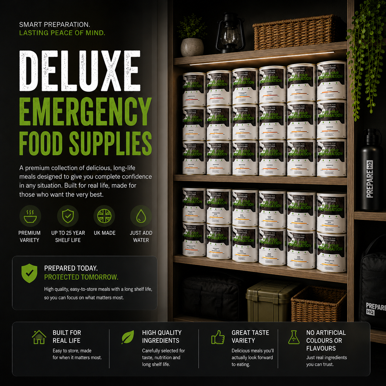 Deluxe Emergency Food Supplies