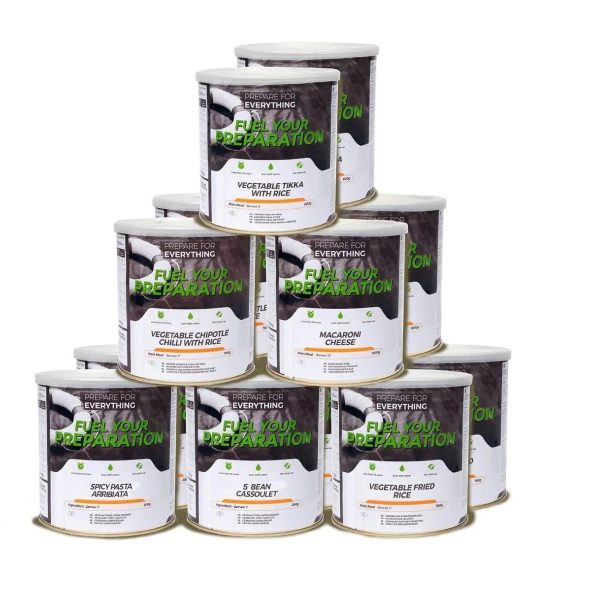 3 Months 'Vegetarian' Emergency Food Pack