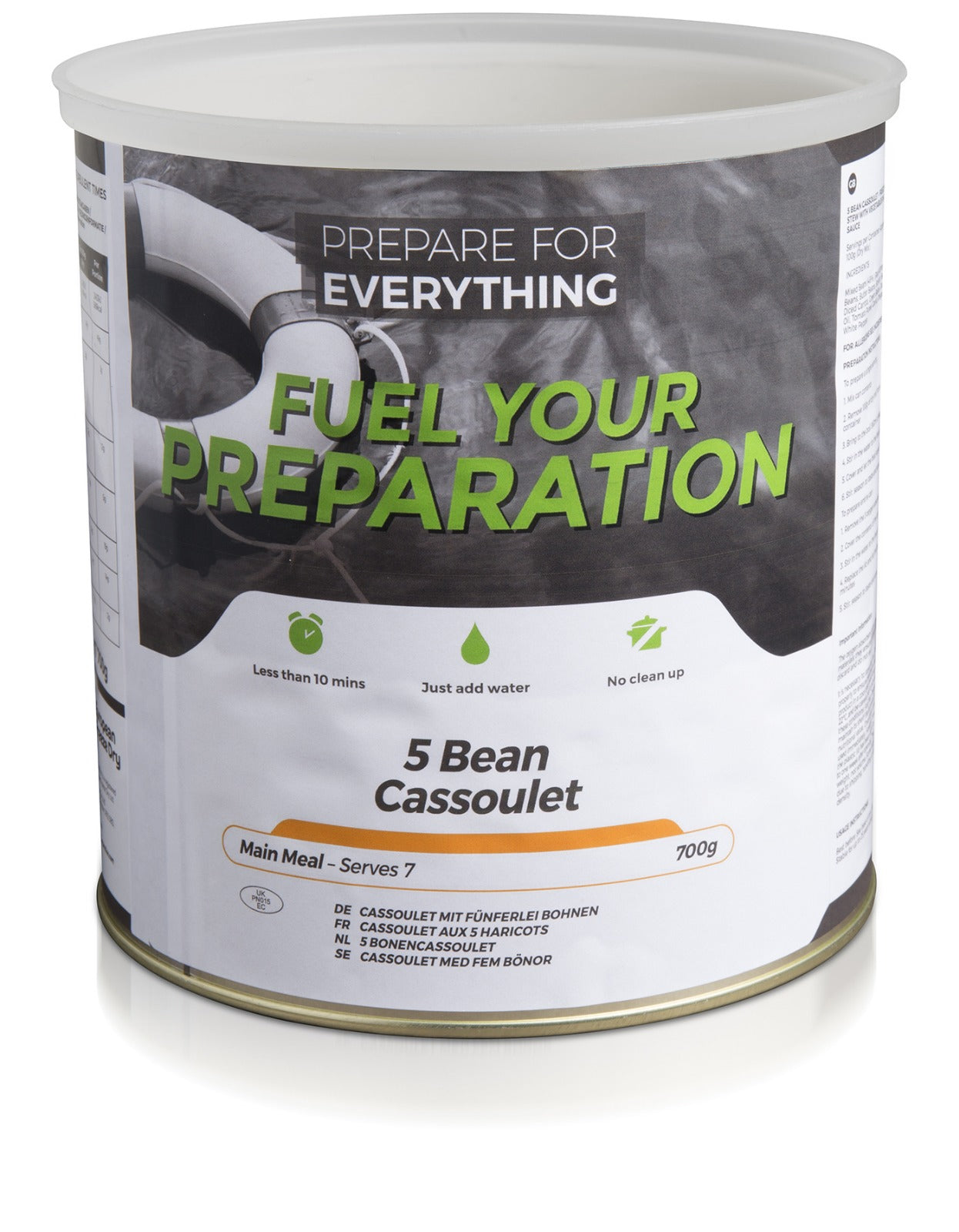 Fuel Your Preparation 5 Bean Cassoulet (6 Tins)