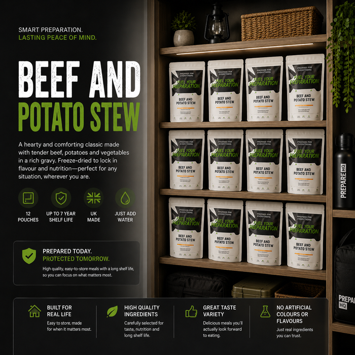 Beef and Potato Stew – 12 Pouches