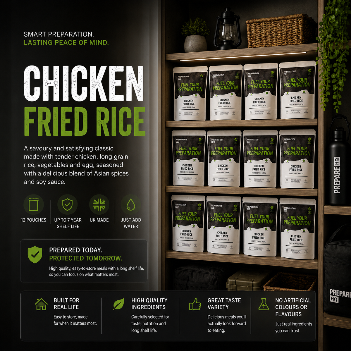 Chicken Fried Rice – Box of 12 Pouches