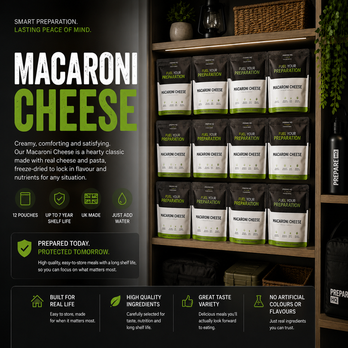 Macaroni Cheese – Box of 12 Pouches