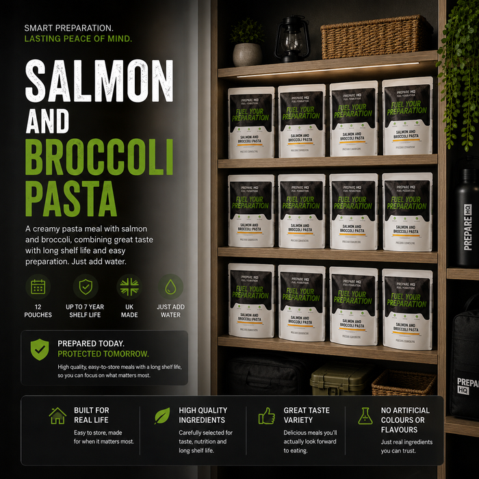 Salmon and Broccoli Pasta – 12 Pouches