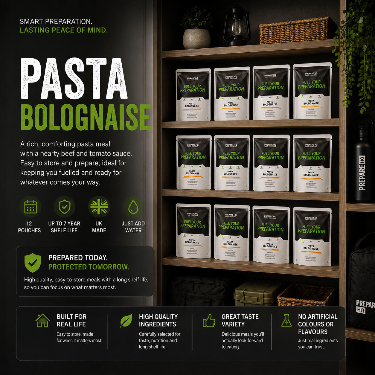 Pasta Bolognaise – Box of 12 Pouches