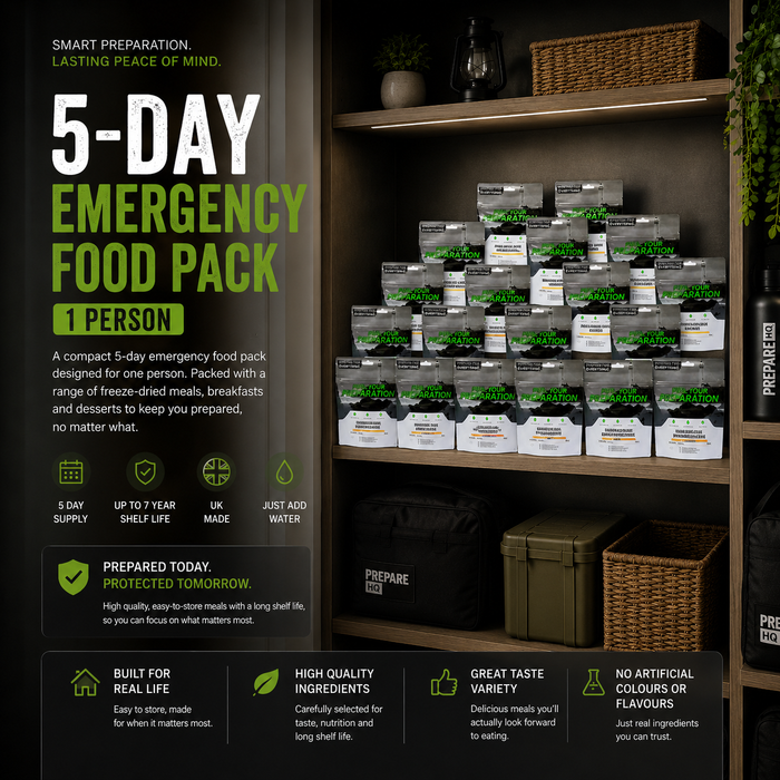 5 Day Emergency Food Pack – 1 Person