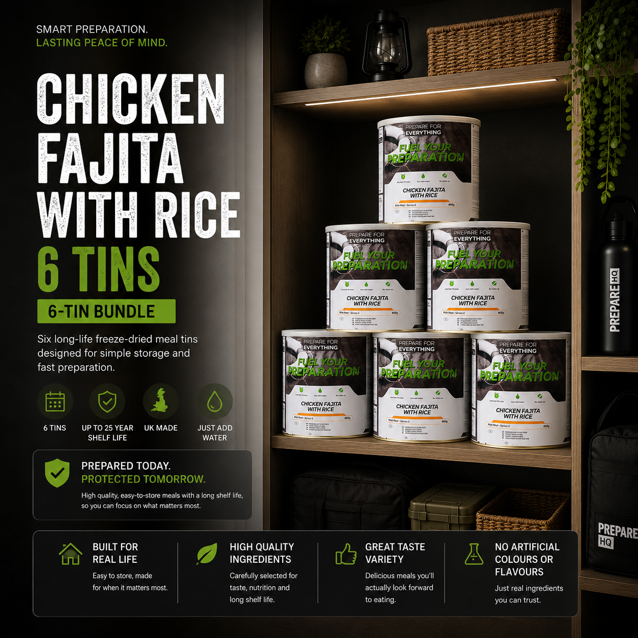 Chicken Fajita With Rice – 6 Tins