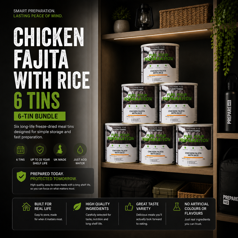 Chicken Fajita With Rice – 6 Tins