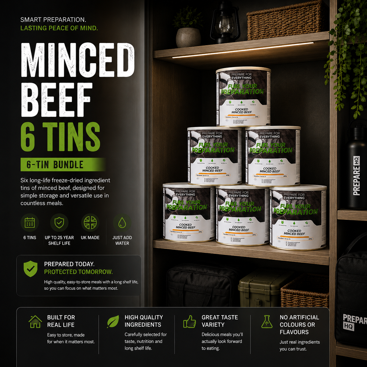 Minced Beef – 6 Tins