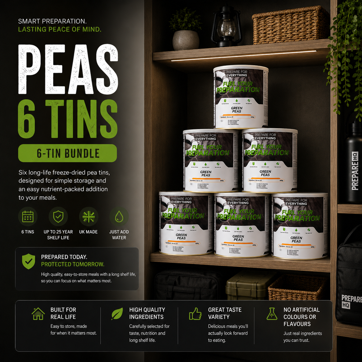 Peas – 6 Tins