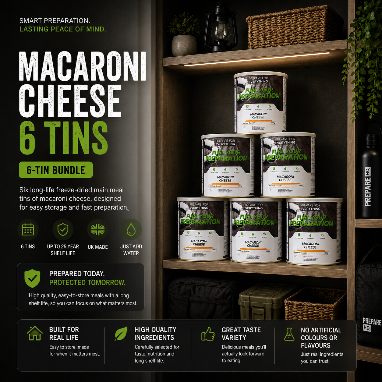 Macaroni Cheese – 6 Tins