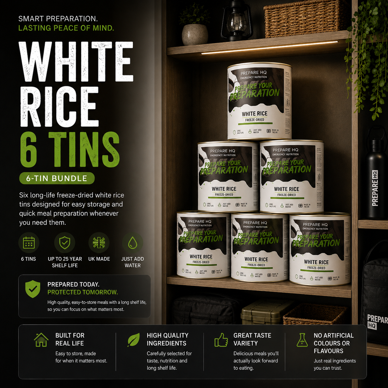 White Rice – 6 Tins