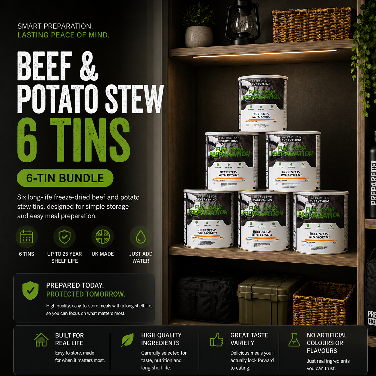 Beef And Potato Stew – 6 Tins