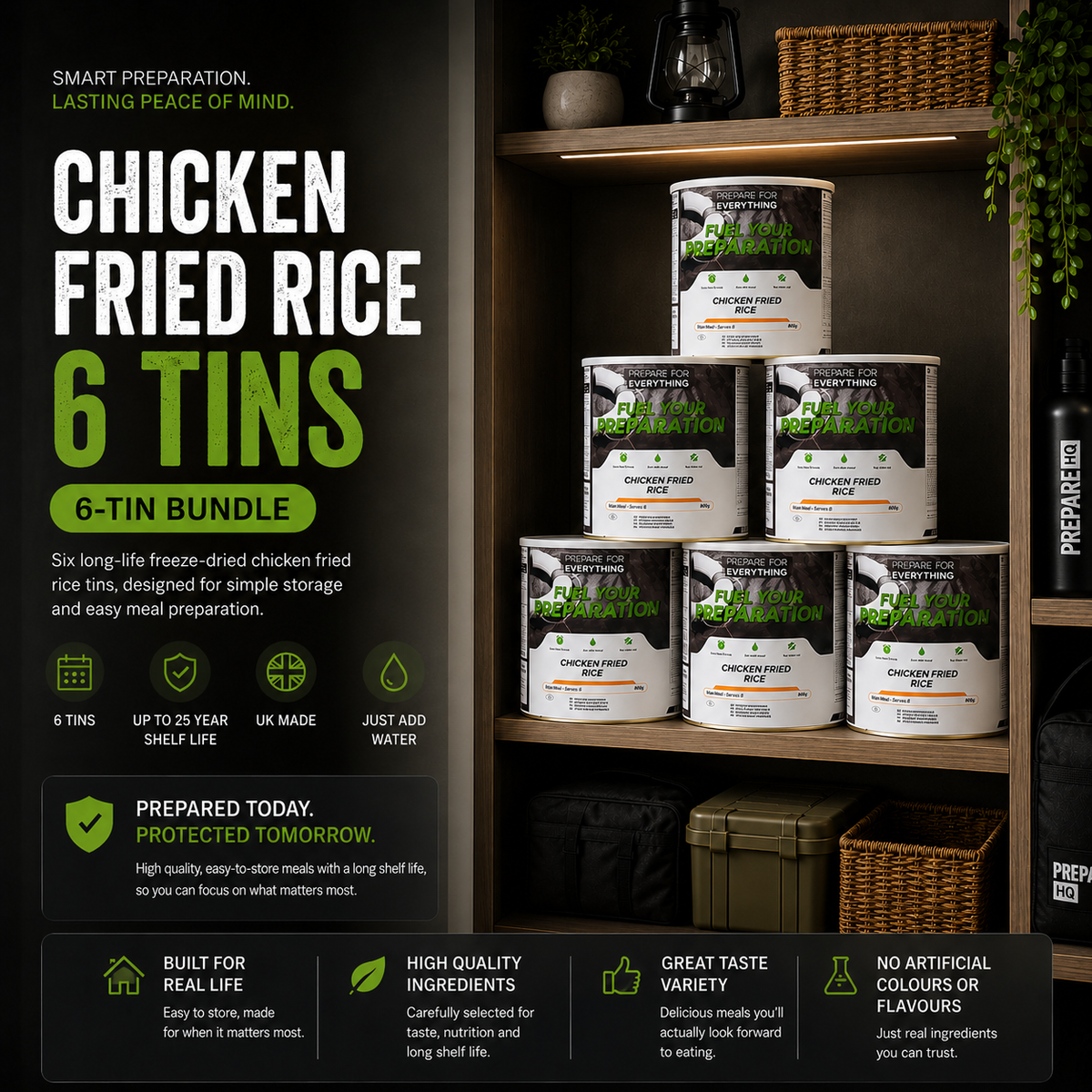 Chicken Fried Rice – 6 Tins