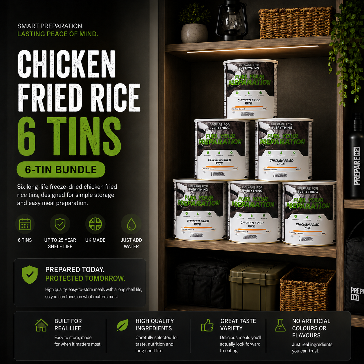 Chicken Fried Rice – 6 Tins