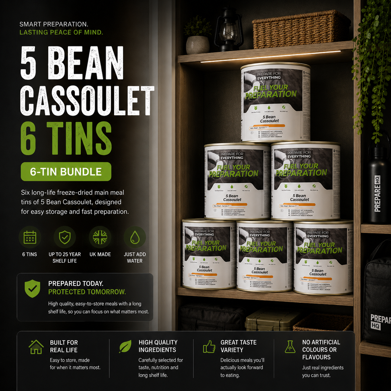 5 Bean Cassoulet – 6 Tins