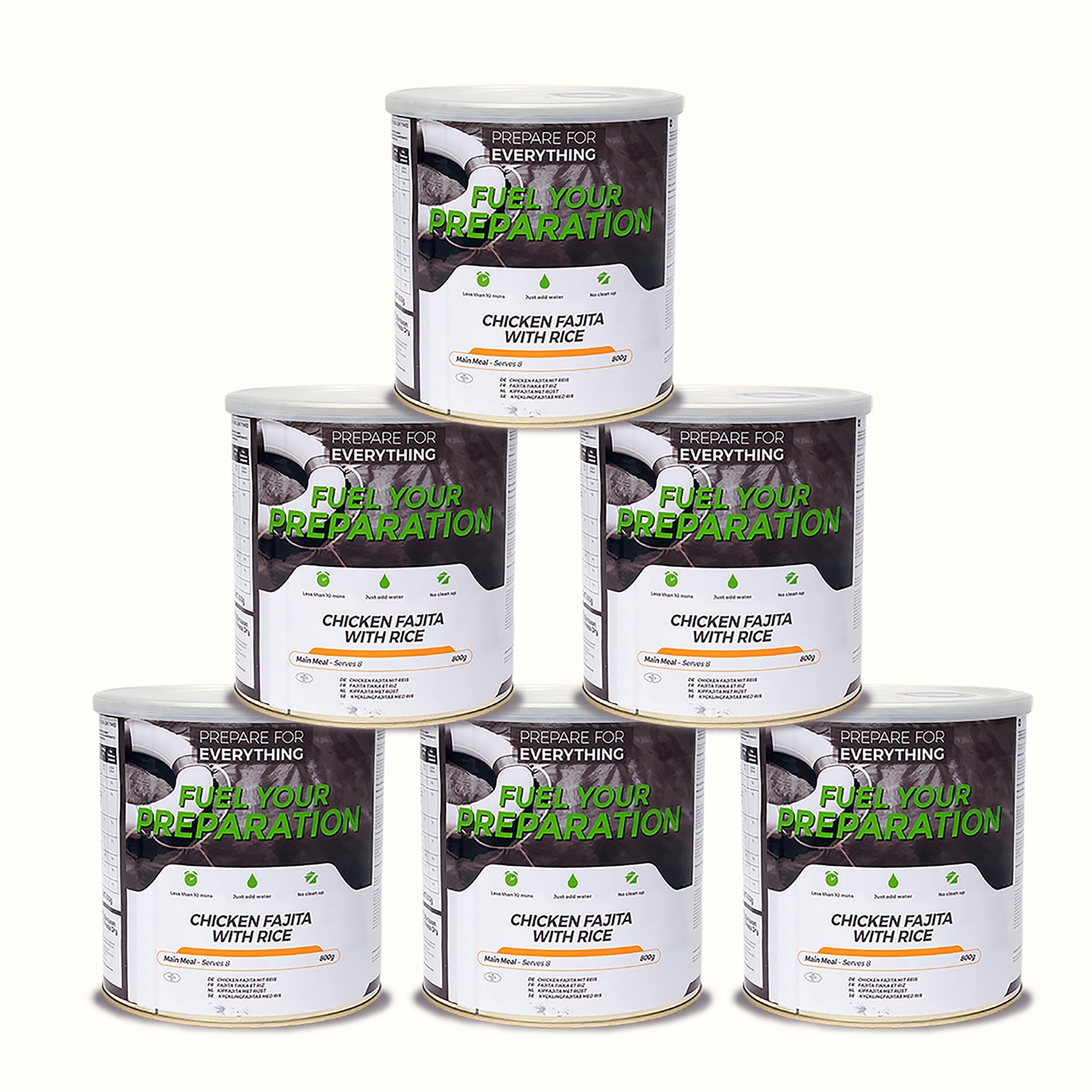 Chicken Fajita With Rice (6 Tins)