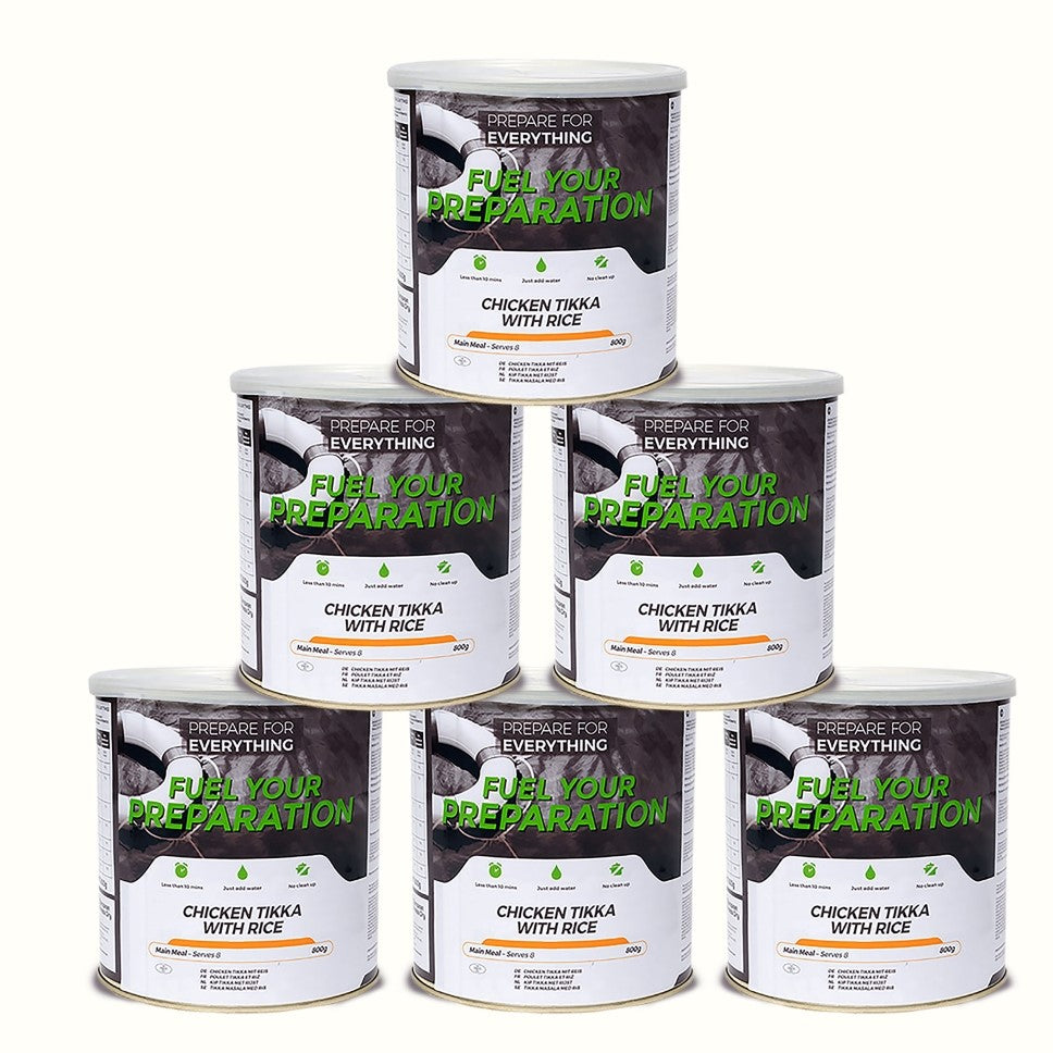 Fuel Your Preparation Chicken Tikka With Rice (6 Tins)