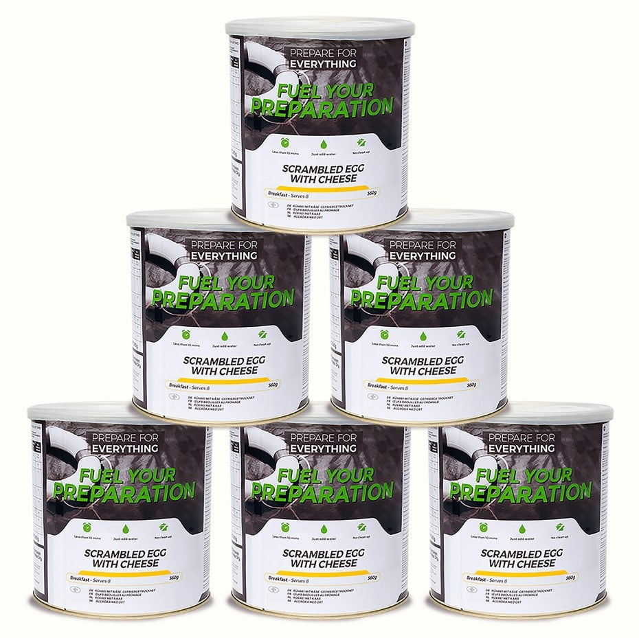Fuel Your Preparation Scrambled Egg With Cheese (6 Tins)