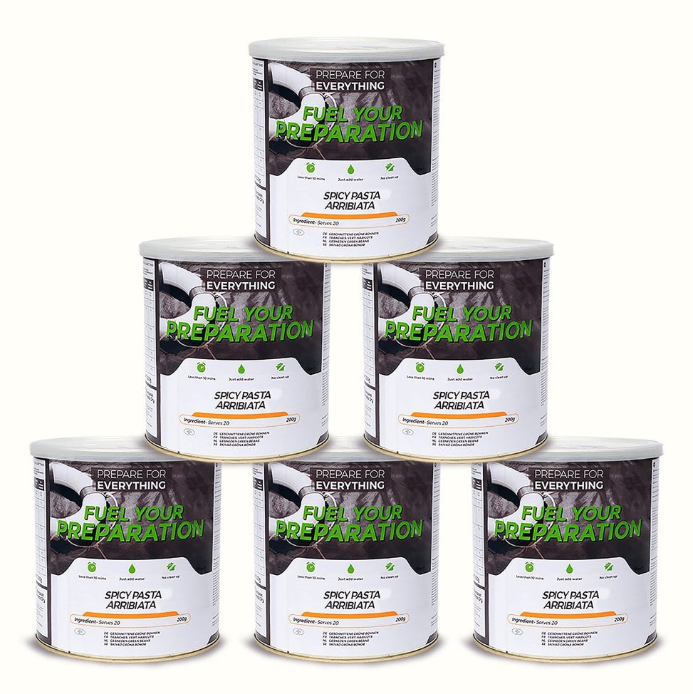 Fuel your Preparation Spicy Pasta Arribiata (6 Tins)