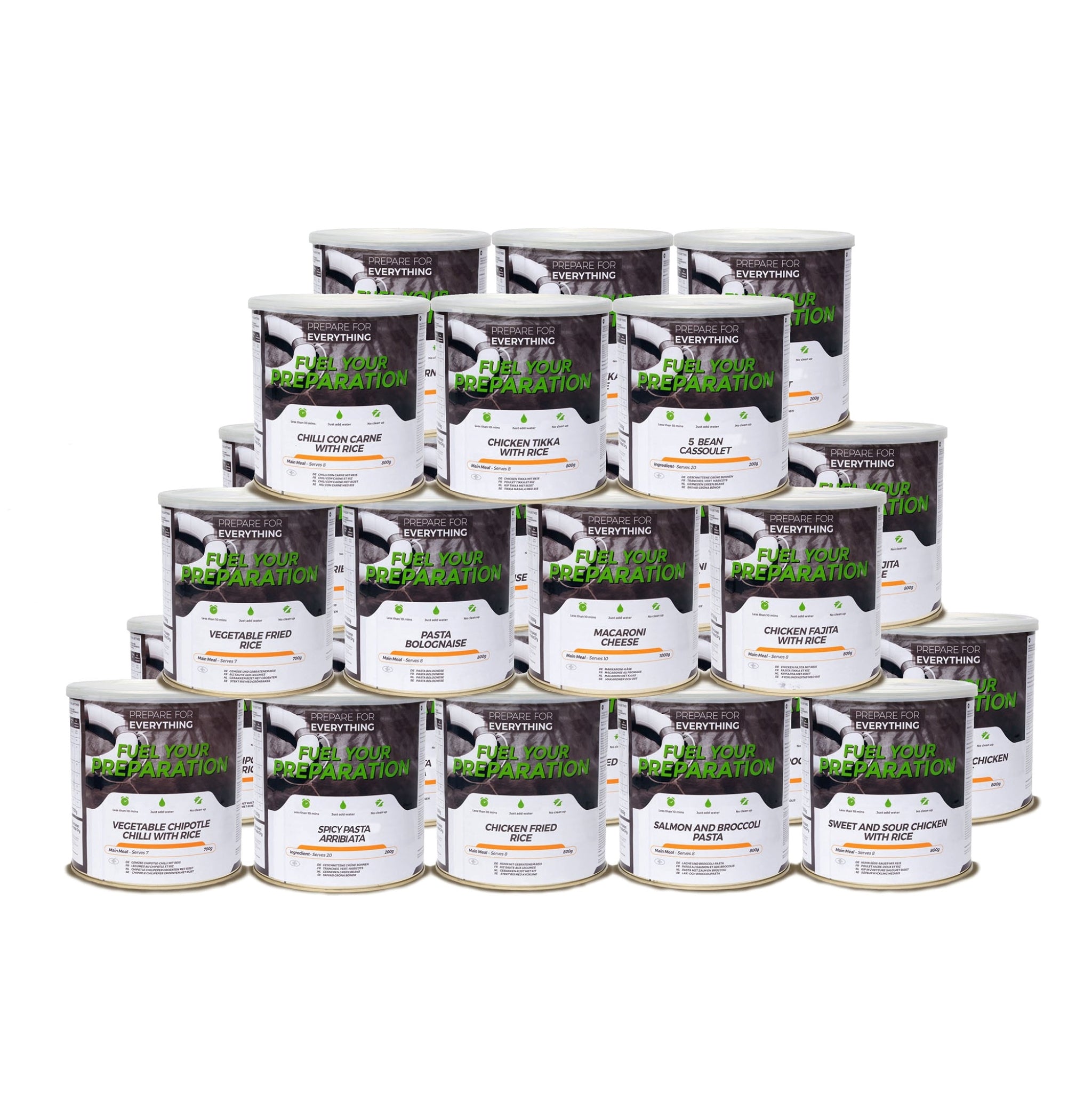 6 Months 'Standard' Emergency Food Pack