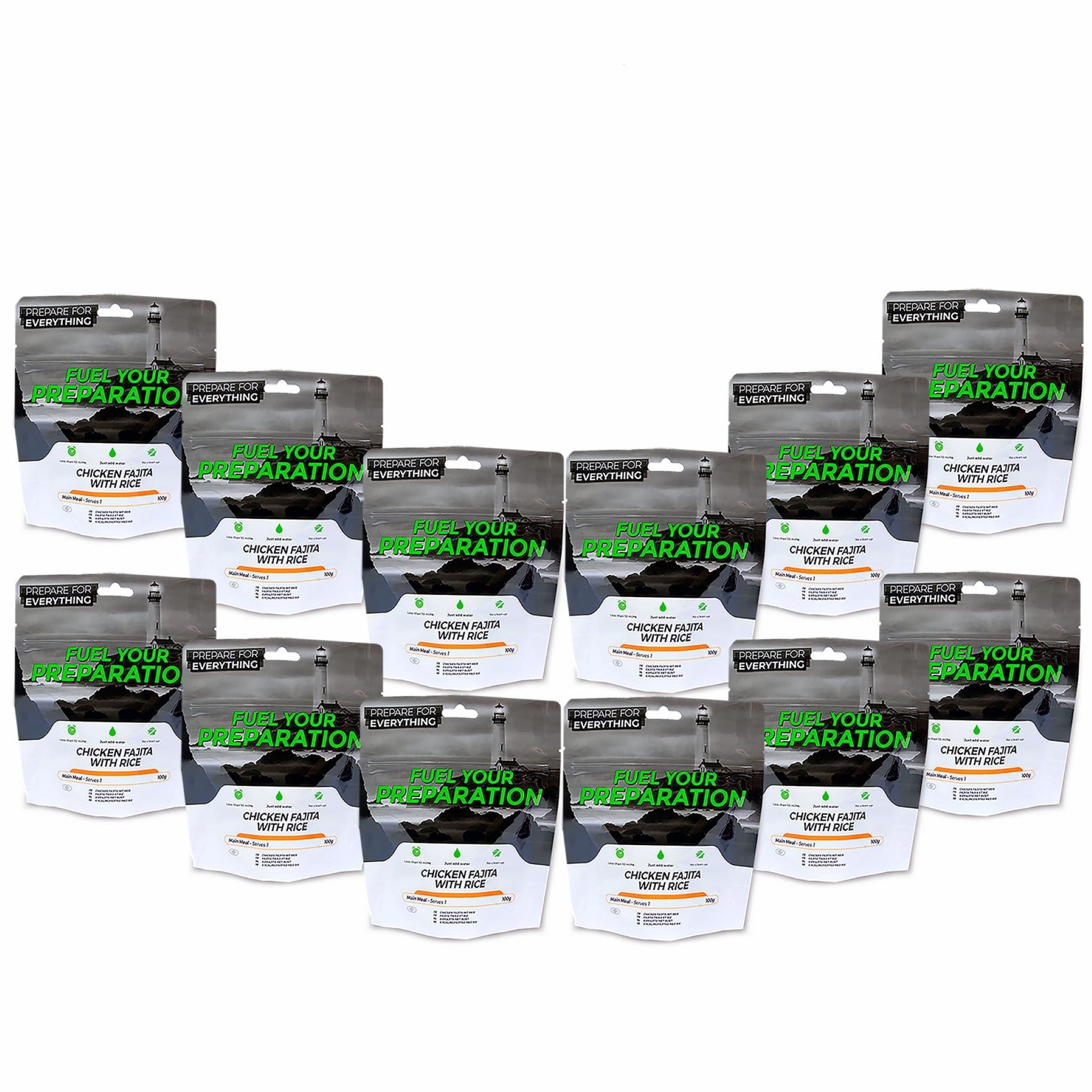 Chicken Fajita With Rice Pouch - Box Of 12