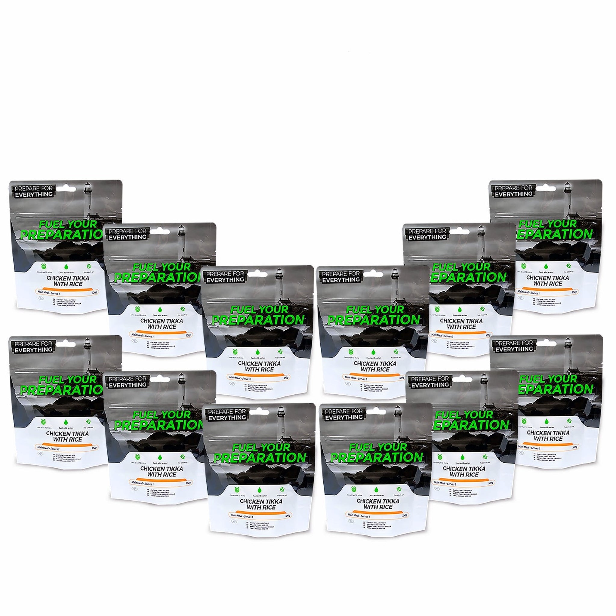 Chicken Tikka With Rice Packet -Box Of 12