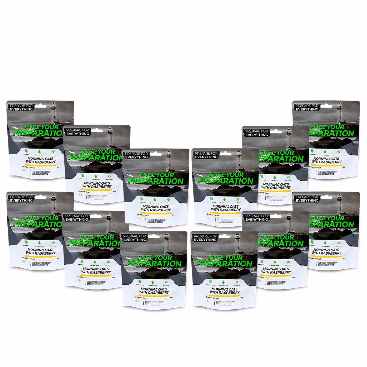 Morning Oats With Raspberry Packet - Box Of 12