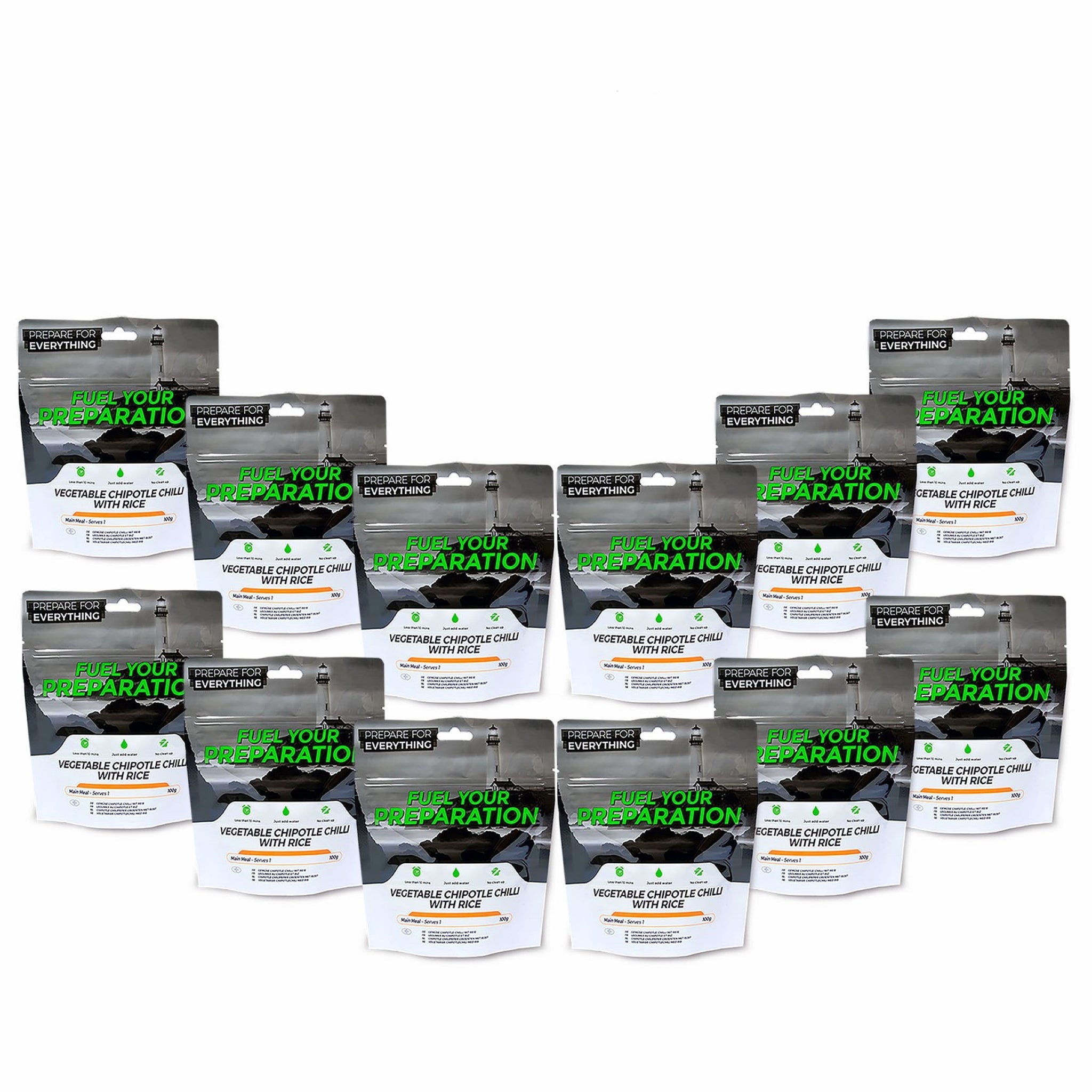 Vegetable Chipotle Chilli With Rice Packet - Box Of 12