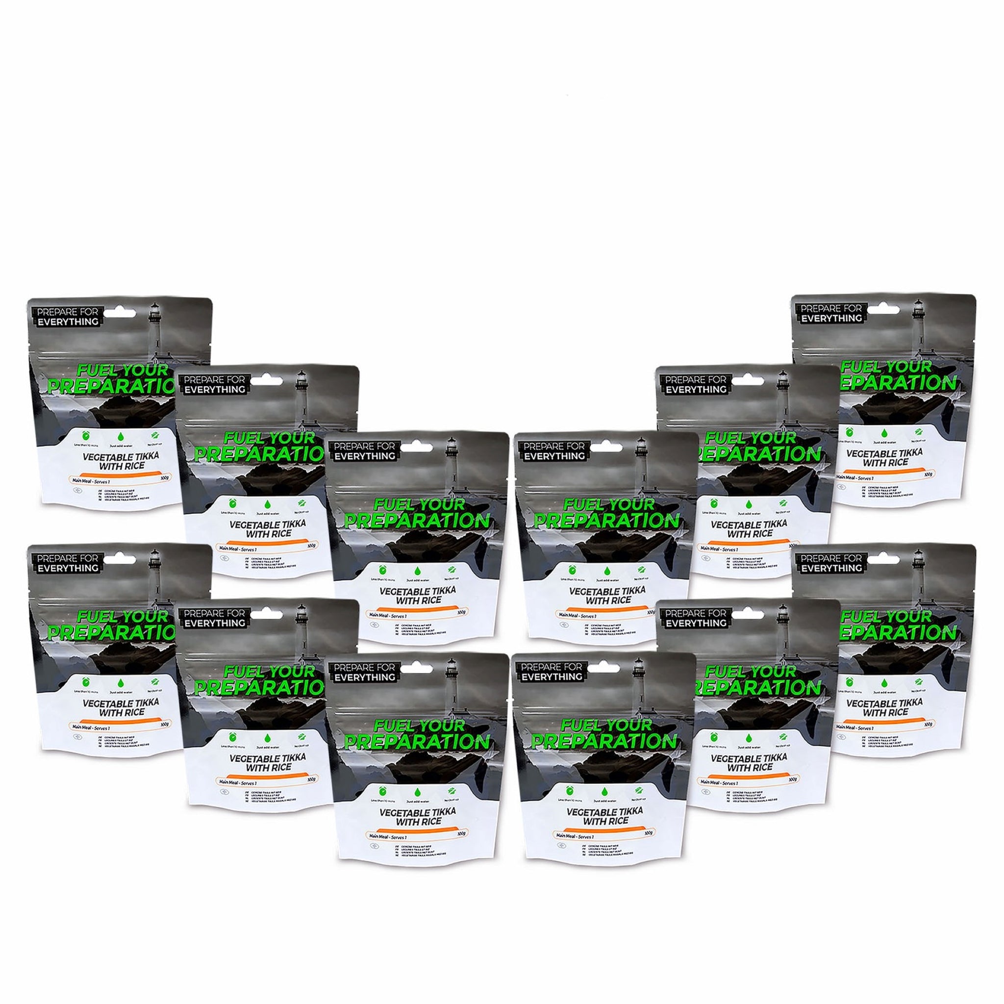 Vegetable Tikka With Rice Packet - Box Of 12