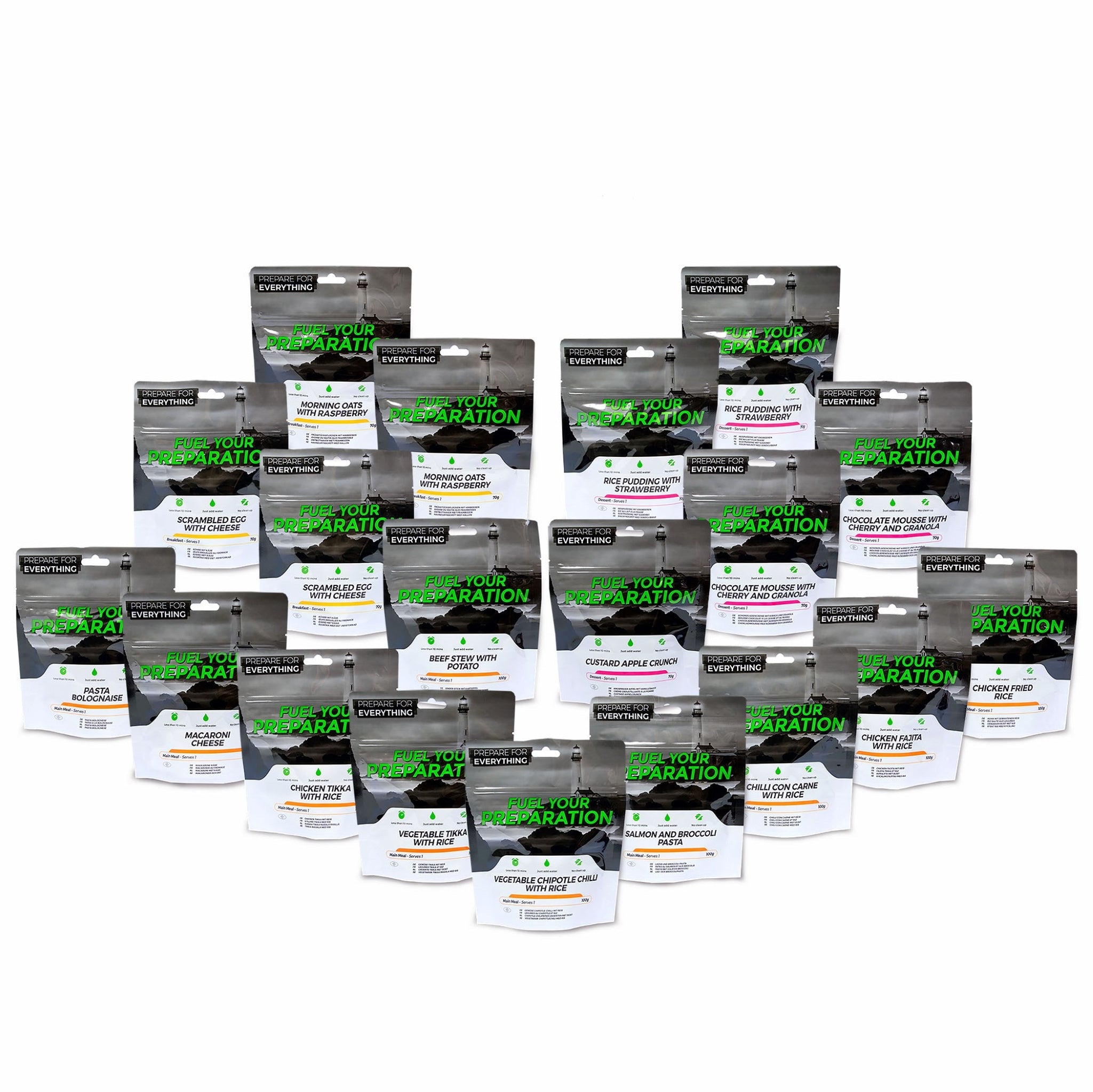 5 Day 'Standard' Emergency Food Pack