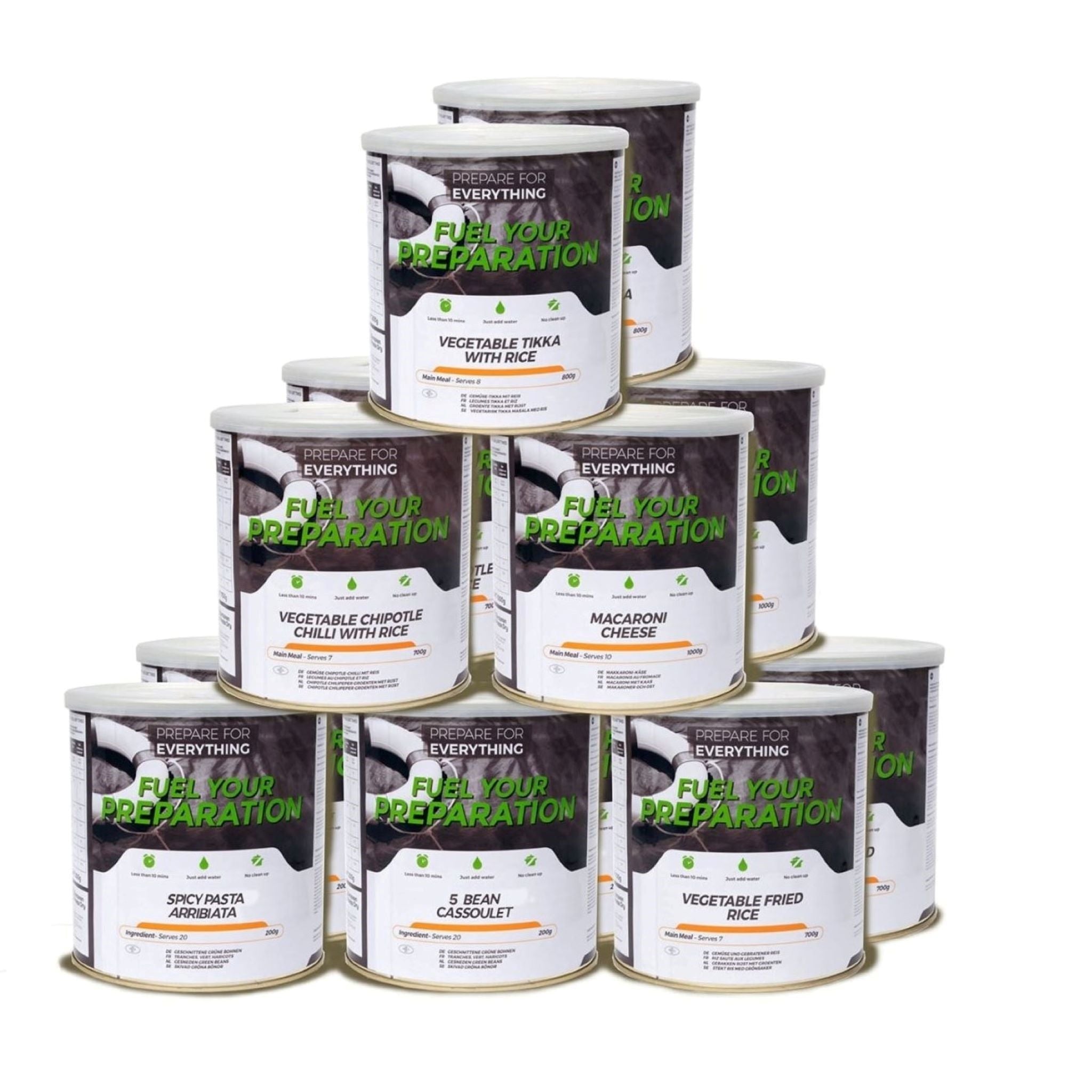 3 Months 'Vegetarian' Emergency Food Pack